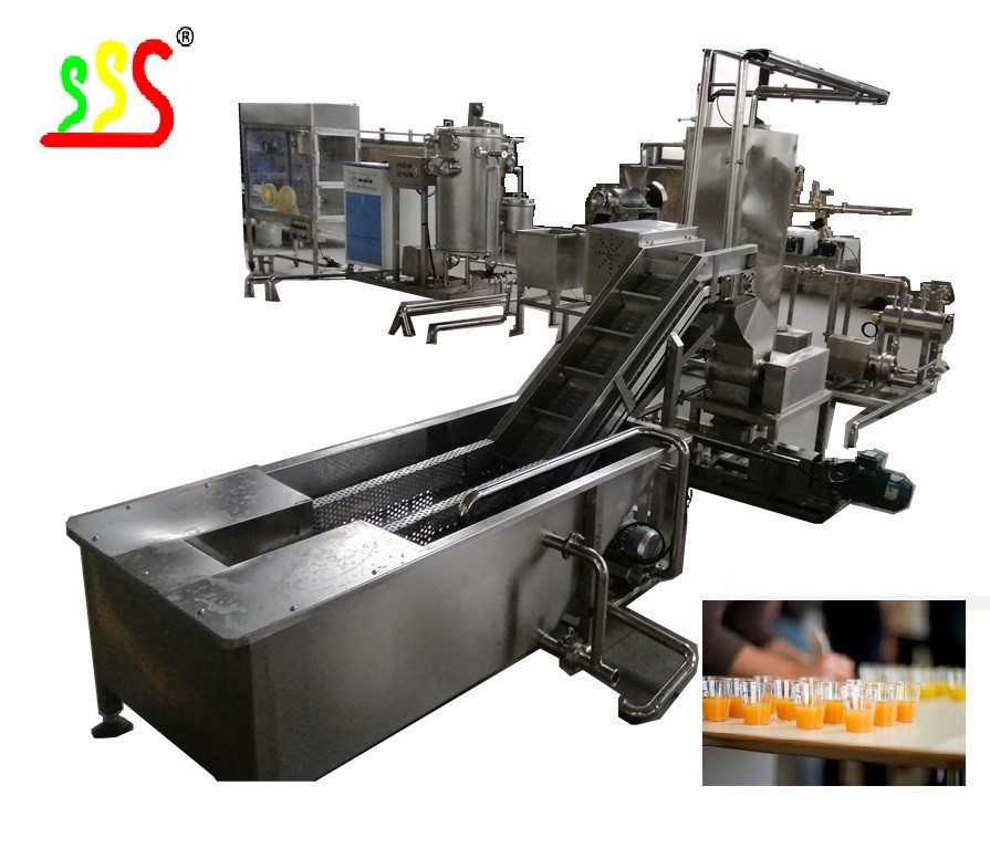 Automatic Fruit Juice Filling Production Line Food Grade Stainless Steel 80000 KG