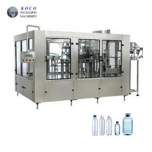 Quality PET Small Bottle Automatic Filling Capping Pure Drinking Mineral Water Bottling Plant Machine wholesale