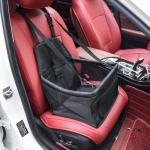 Convenient Pet Car Booster Seat Travel Bag Washable Fabric Folding Design Size