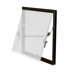 Quality Double Panes Acrylic Glass RV SQUARE Windows for Truck Campers Motorhome EuroVision EV4 wholesale