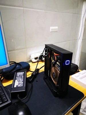 SKTC SPCC ABS Thin PC Cabinet For Mini-ITX Motherboard