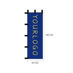 Quality Promotion Decorative Mini Nobori Flag Full Color Digital Printing wholesale