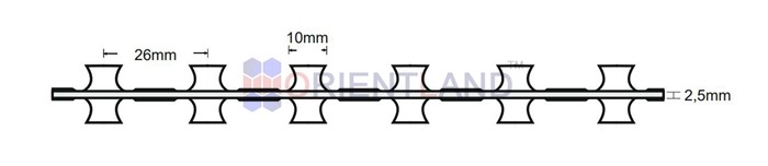 BTO-11 BTO-10 Concertina Razor Wire Barbed Tape Concertina Coils