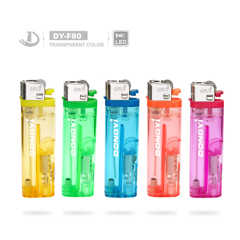 Dongyi Competitive Discount Cheap Plastic Flint Wheel Cigarette Lighter with High Quality