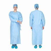 Quality Comfortable Protective Disposable Patient Gowns For New Coronavirus Prevention wholesale
