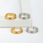Large Hoop Earrings Designs Jewelry Stainless Steel Earrings 2018 Women