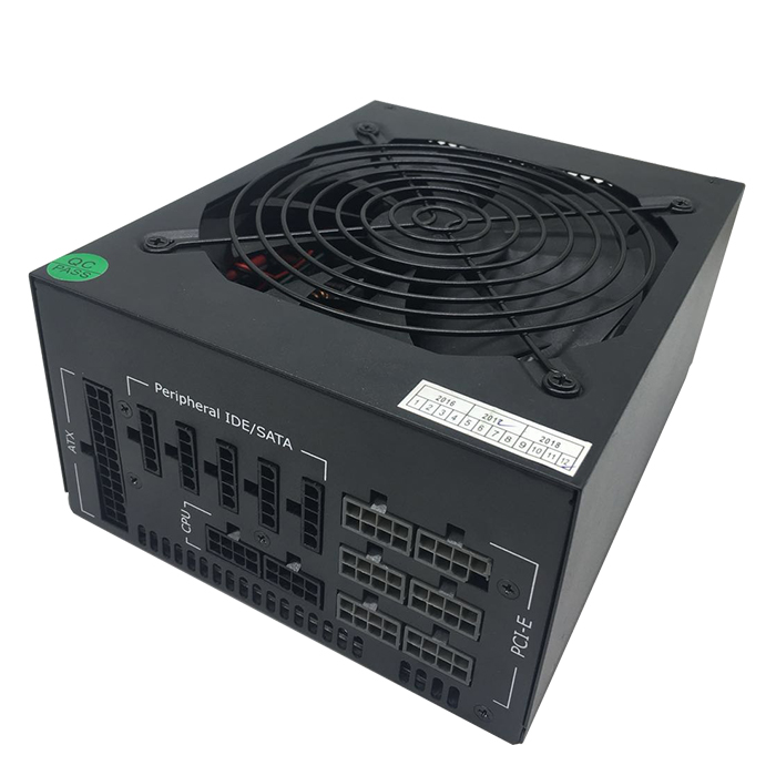 Computer power supply Cable 1600 Watt1800 Watt Modular Power Supply 6 GPU Rig Machine 90 Plus Gold