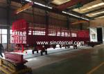 Cargo Transportation Fence Semi Trailer 40000kg For Heavy Load