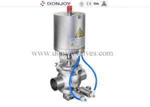 Quality Donjoy Mixproof Valve / Double Seat Valve For Food Beverage Processing wholesale