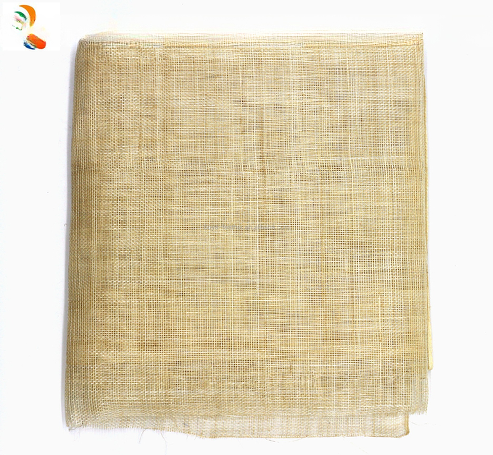 Dyed Goose Feather Sinamay Fabric for Hat Decoration and Millinery Supplies