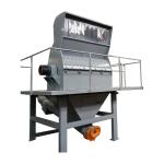 Dust Free Single Shaft Hammer Blade Sawdust Wood Crushing Machine
