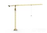 XGTT100 12 Tons FLAT TOP Luffing Construction Site Crane 60m