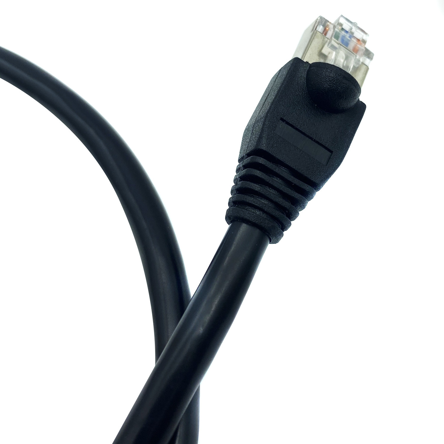10Gbps Shielded PVC Jacket Ethernet Cable Assembly / Ethernet Cable Connector
