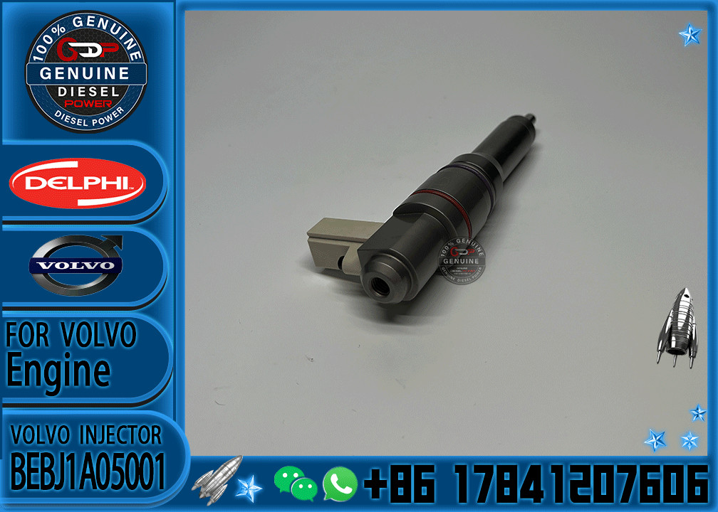 High quality common rail fuel injector BEBJ1A05001 1905002 1820820 1661060 1725282 with stock available and fast delivery