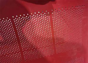 China High Anti Abration Rubber Screen Mat Round Shape For Dry Screening on sale