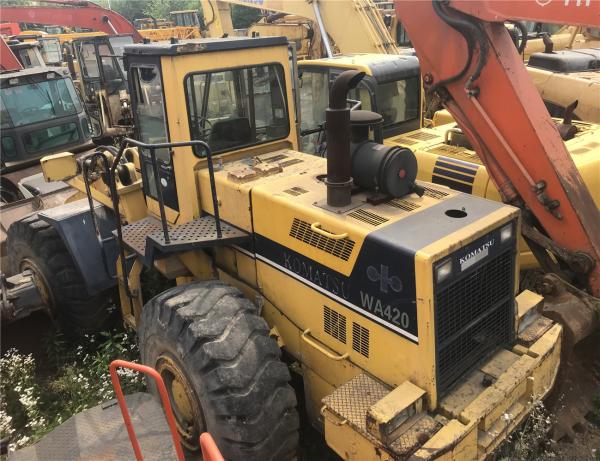 Original Japan Made Komatsu 18ton Wa420 Construction Used Wheel Loader in Good