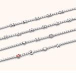 OEM Classic Brass Tennis Star Pendant Necklace With Brilliant Cubic Zircon