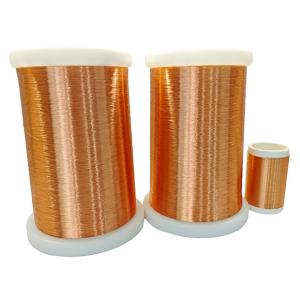 Quality AWG 46-10 UEWN Grade One Overcoat Polyamide Enamelled Wire For General Motor Thermal Class 130 wholesale