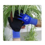 Oilfield Lightweight Sandy 15 Gauge Nitrile Work Safety Gloves For Gardening