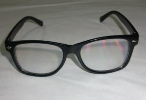 Quality Adult Rainbow 3D Fireworks Glasses Durable Pc Plastic Frame Eyewear wholesale