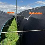 Blackout Curtain Green House Black Agricultural Greenhouses Tunneling For
