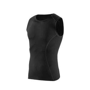 Quality Fitness Suit Quick Drying Mens Sleeveless Vest Sports Sleeveless Tight Basketball Training wholesale
