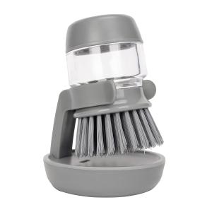 Quality Hygienic Dish Washing Brush , Kitchen Scrub Brushes With Drip Tray wholesale