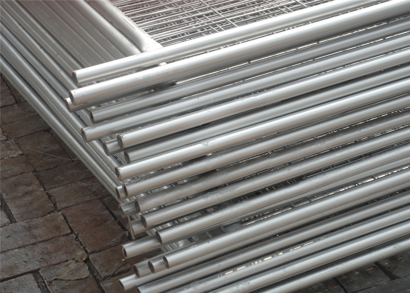 Temporary Metal Fence Panels Construction Fence Panels Weather Resistance