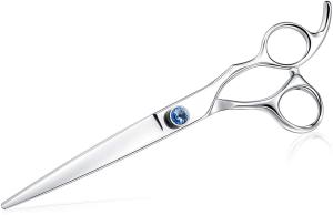 Quality SUS 440C Stainless Steel Pet Grooming Products Dog Hair Scissors wholesale