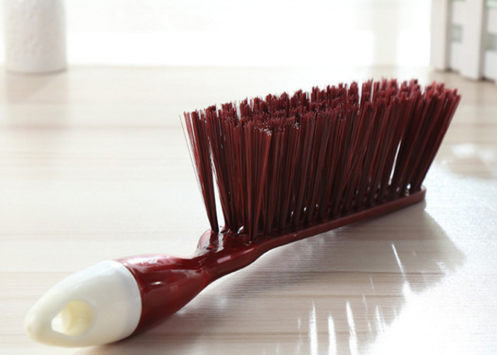 Natural Cleaning Plastic Hair Brush / Bed Sheet Cleaning Brush