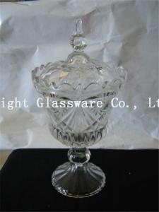 Quality wholesale wedding party plates glass candy stand, glass fruit plates with lid wholesale