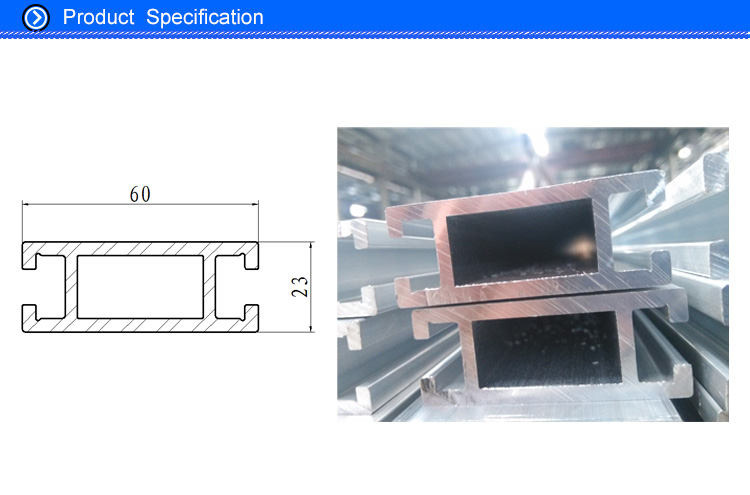 aluminium coach crossbeam profile