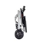Aircraft Model Foldable Lightweight Manual Wheelchair Aluminum Steel Wheelchair