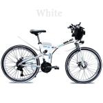 Hi - Ten Brushless Electric Bike 26 Inch 48v Steel Suspension Folding Frame
