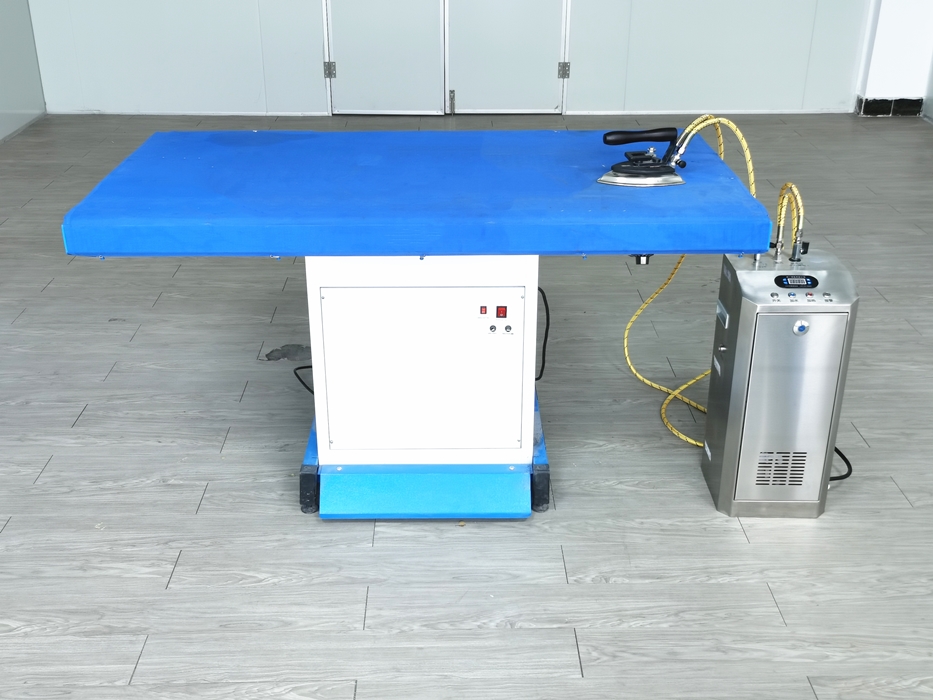 Smart Intelligent commercial ironing machine 4.5Kw 0.55Mpa with table