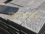 HRA85 Hardness Rubber Ceramic Liners Impact Resistant Ceramic Wear Liner