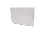 Lavatory Hand Paper Dispenser , Lockable Z / C Fold Tissue Paper Dispenser