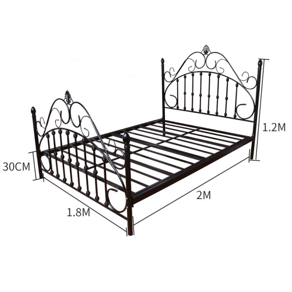 Coated or Customized Latest Version European Style Steel Metal Welding Bed Frames for School Dormitory Bunks