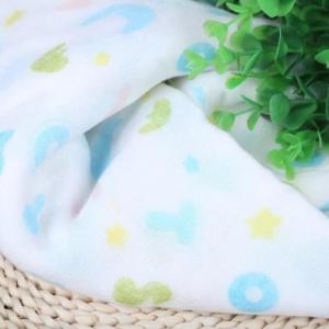 Quality Nature Soft Printed Muslin Fabric Baby Blanket Home Travel Bath Usage wholesale