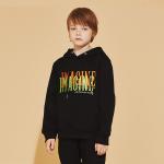 Customized Logo BEIANJI Kids Cotton Hoodies Boys Tops