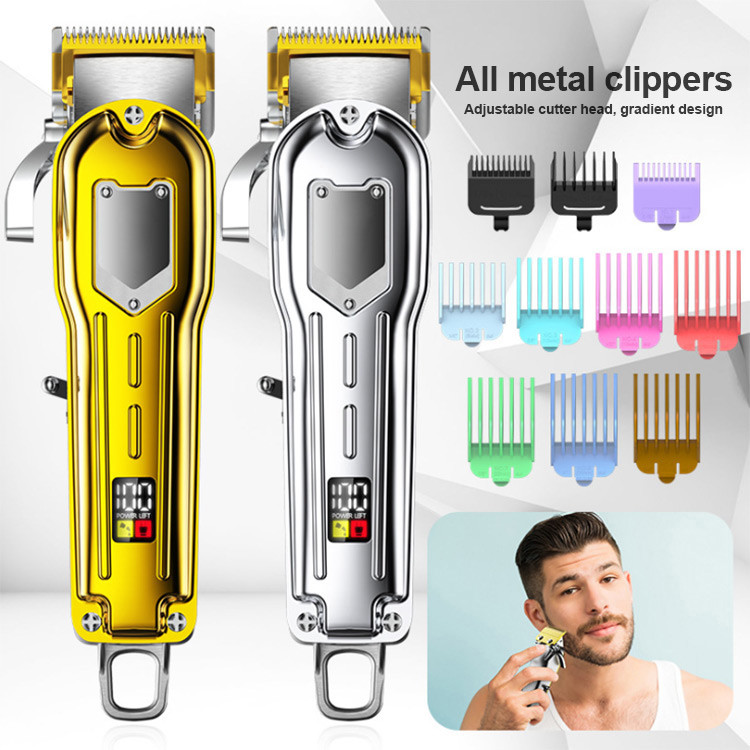 Lion Battery Electric Hair Trimmer , Professional Barber Shop Hair Clippers