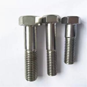 Quality Inconel 625 Steel Hexagonal Bolts And Nuts UNS N06625 Fasteners Screws 2.4856 Din 933 Din 931 wholesale