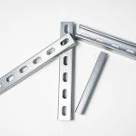 1-3mm Corrosion Resistant Hot Dipped Galvanized Strut Channel C Shaped