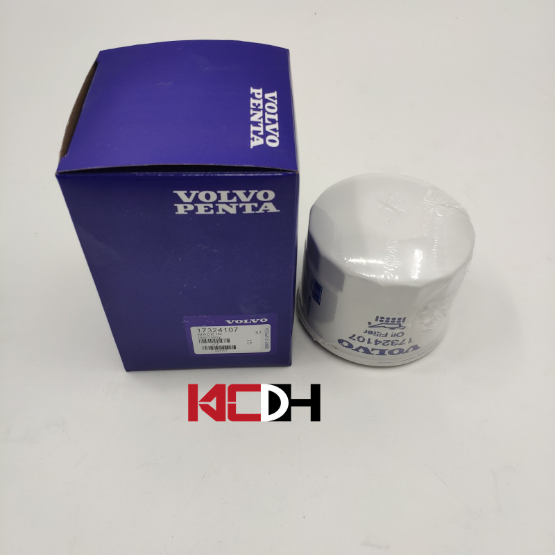 Diesel Filter Element Excavator Oil Filter 17324107 For