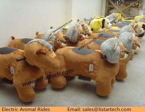 Quality Walking on Playground Fur Simulation Pony for Kids Electric Animal Ride with CE Approved wholesale