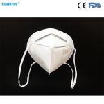 Non Toxic Disposable Earloop Face Mask , Lightweight KN95 Face Mask