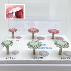 Quality Carton Packaging Dental Rubber Diamond Polisher Coarse / Medium / Fine Grit wholesale