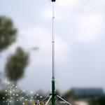 Surveillance Integrated 6063 Aluminum Telescopic Mast Pole