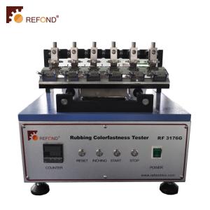 Quality 6 Heads Rubbing Fastness Tester , JIS L 0849 Gakushin Tester wholesale