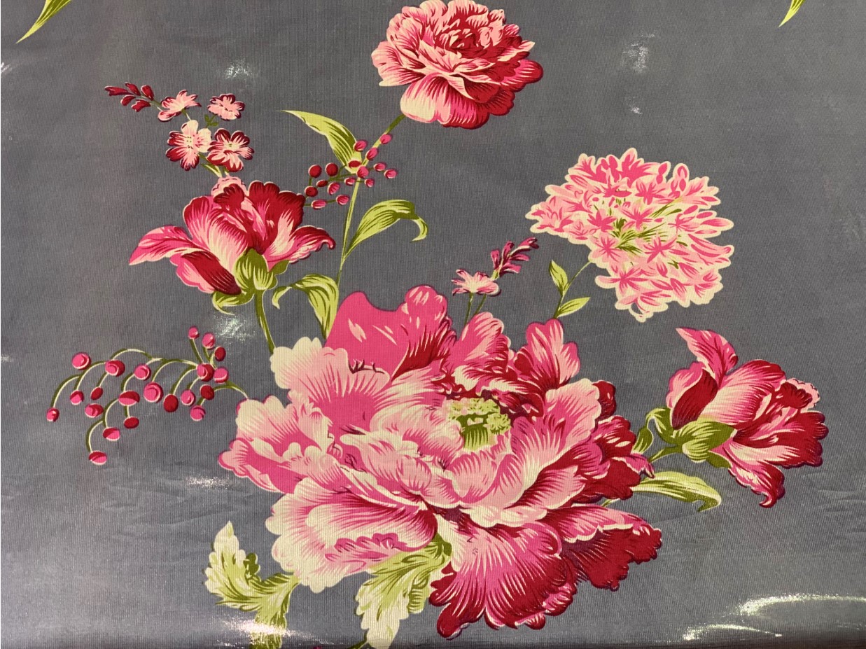 2.3m Wide 100gsm Polyester Tricot Fabric Flower Printing For Mattress Cover